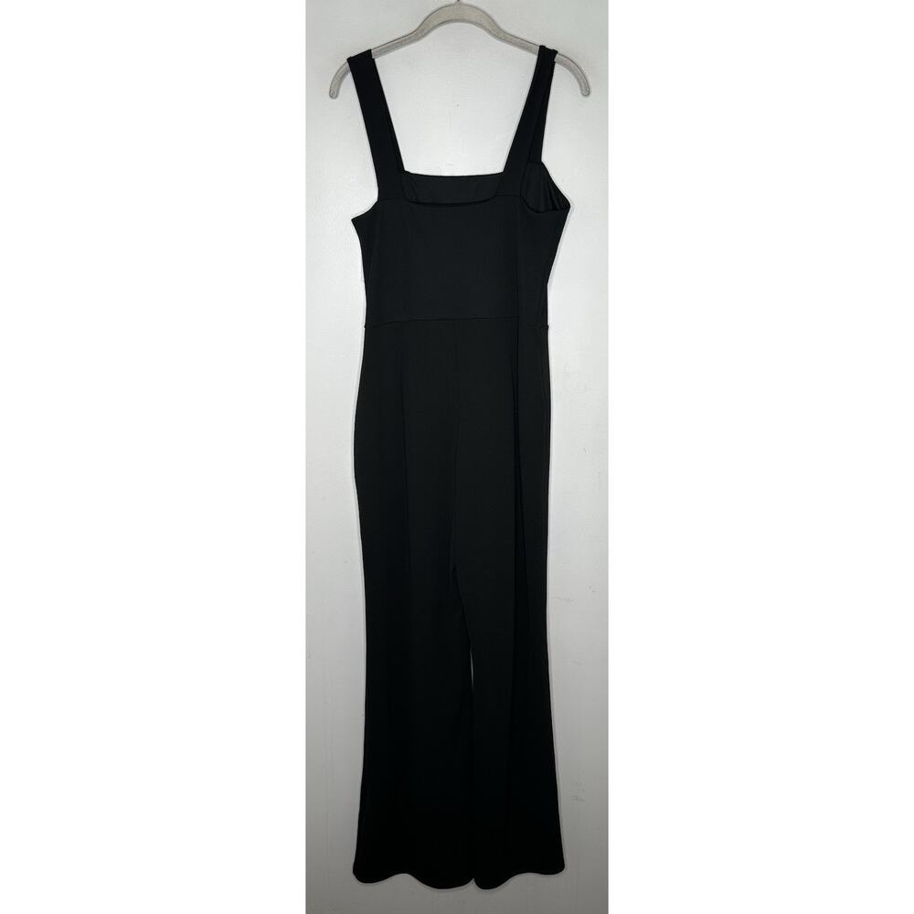 Sage The Label Womens Black Icon Square Neck Sleeveless Jumpsuit Size L NWT - Picture 6 of 10
